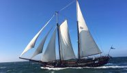 Sailing vessel Twister on the sea